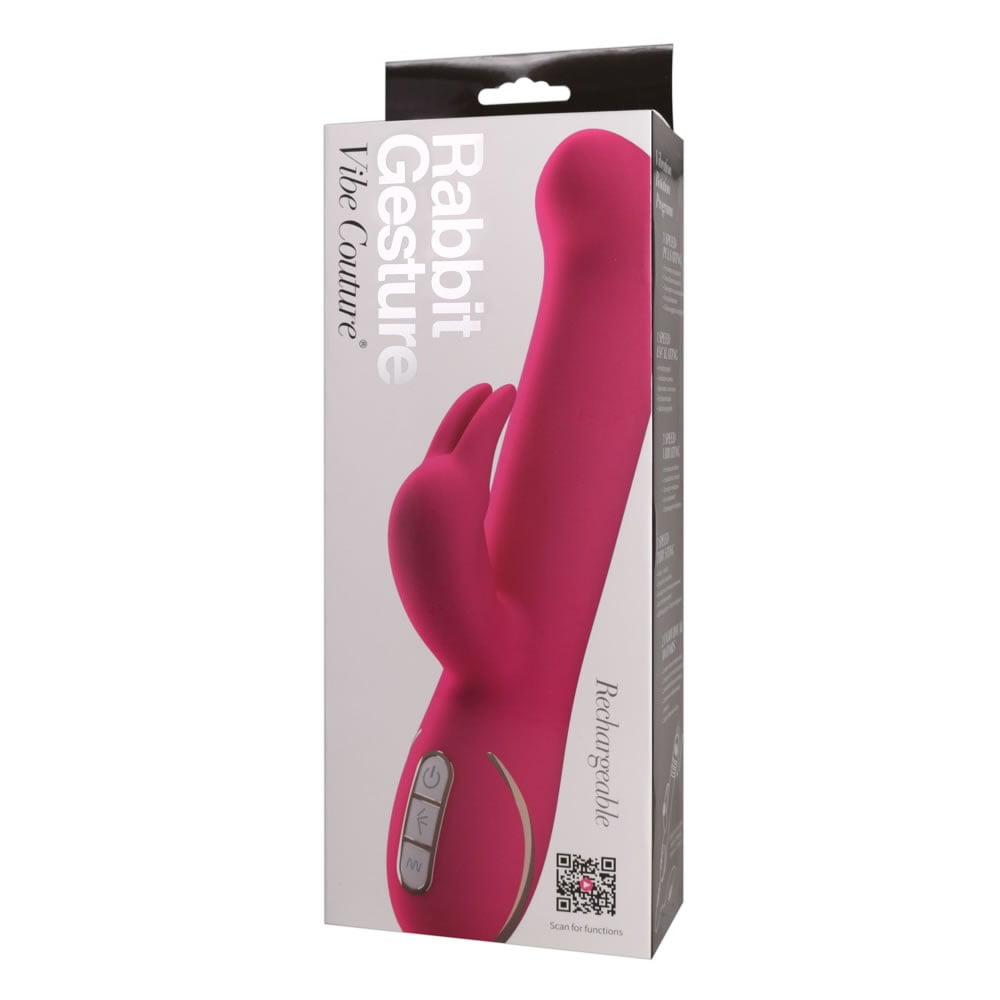 Vibe Couture Rabbit Gesture silikone vibratorPink