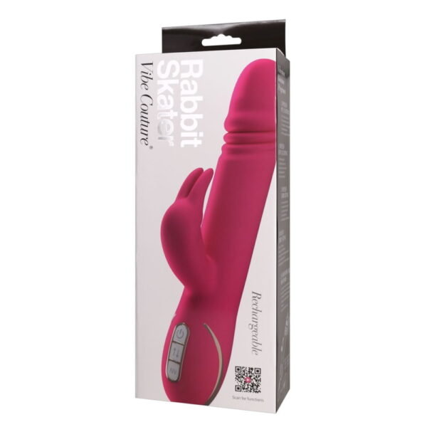 Vibe Couture Rabbit Skater silikone vibratorPink