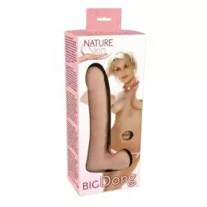 Nature Skin Big Dong Dildo med Sugekop