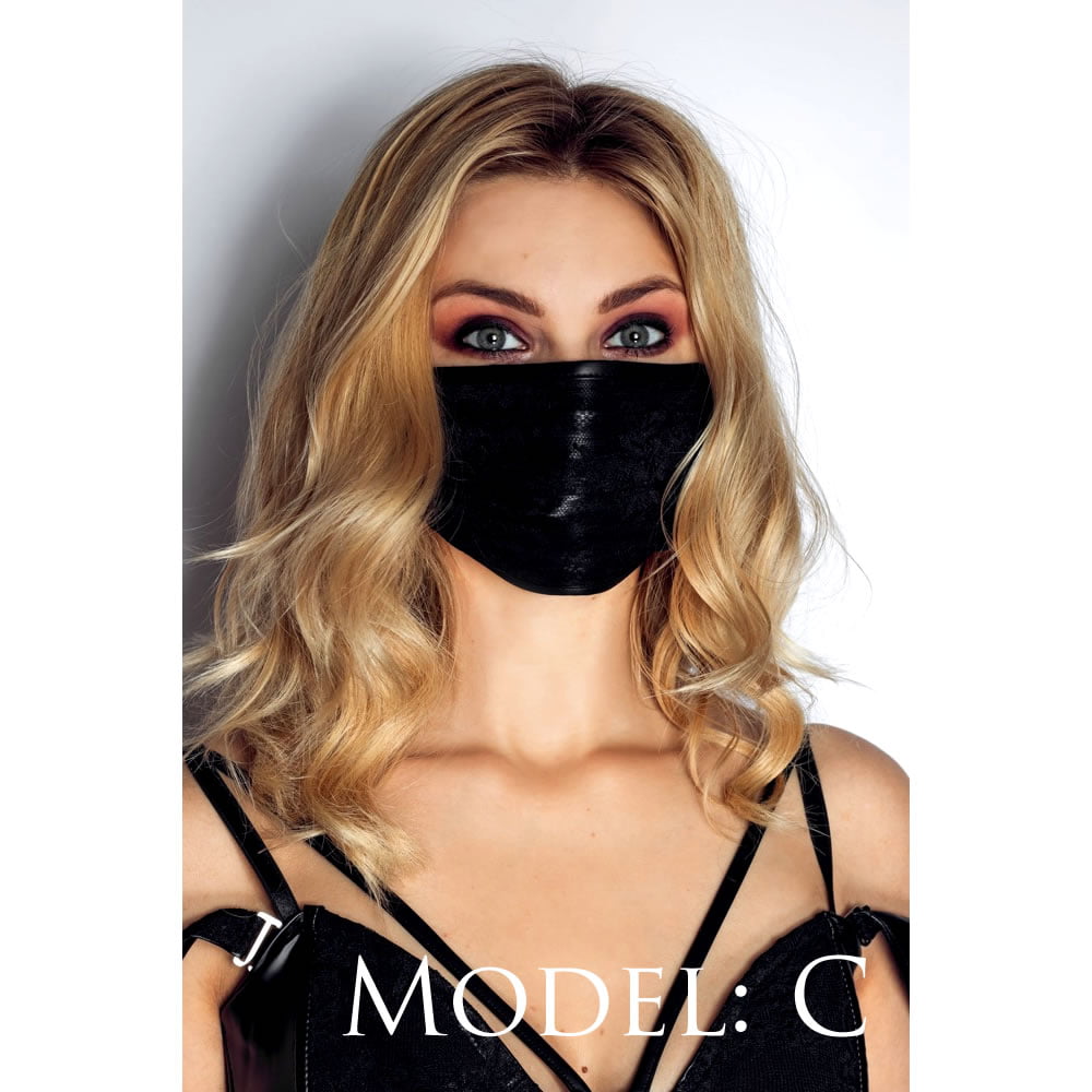 Noir AnsigtsmaskeModel C - Blonder