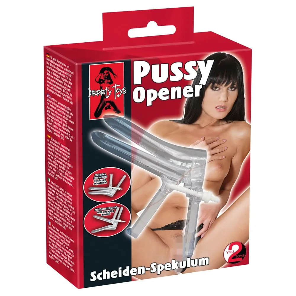 Pussy Opener SpekulumKlar / Gennemsigtig