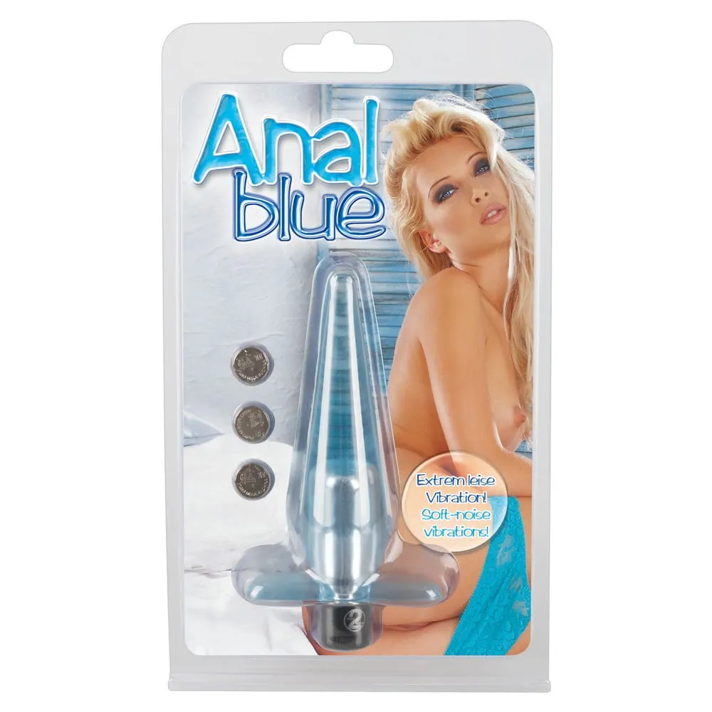 Anal Blue Vibrator ButtplugBlå