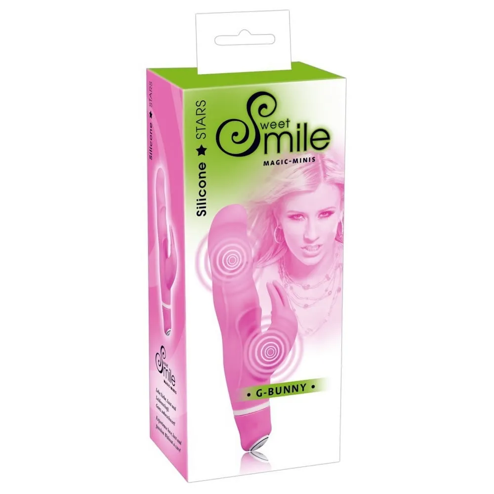 Sweet Smile Magic Mini Rabbit VibratorPink (Rose)