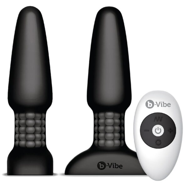 B-Vibe Rimming Anal Plug med Fjernbetjening - Image 4
