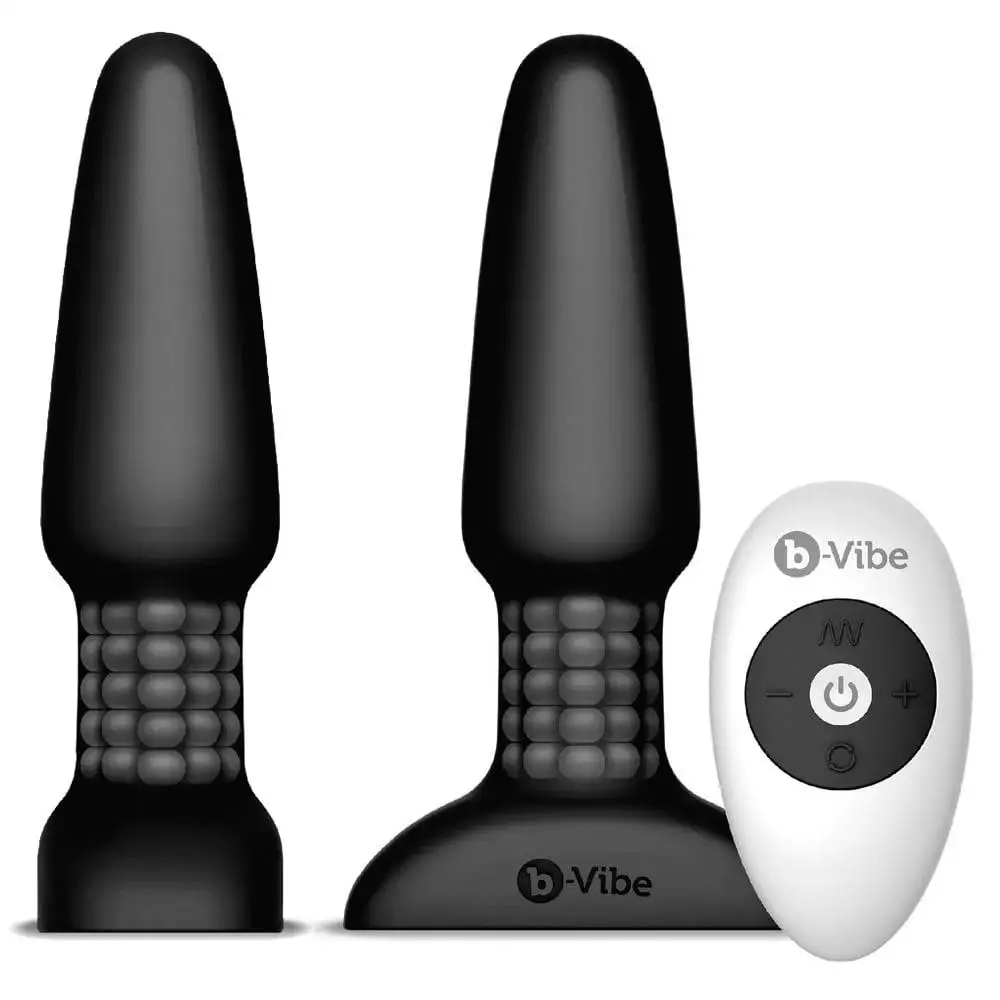 B-Vibe Rimming Anal Plug med Fjernbetjening - Billede 4