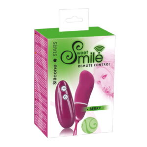 Sweet Smile Berry Vibe trådløs vibrator ægLilla