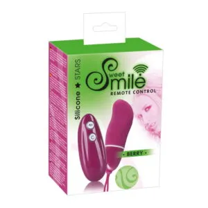 Sweet Smile Berry Vibe trådløs vibrator æg
