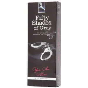 Håndjern You are mine i Metal – 50 Shades of Grey