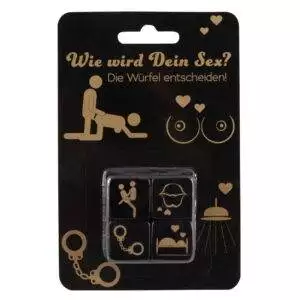 Erotisk Terning sæt med 4