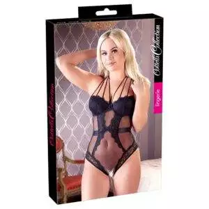 Blondebody med Push-Up og Cage Straps