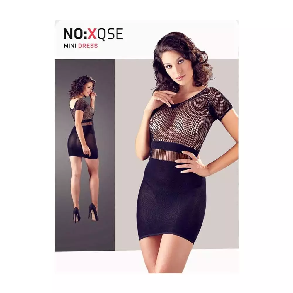 Lingeri Netkjole med Nederdel DesignS-L