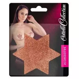 Nipple Covers med Glitter – Ekstra Store.
