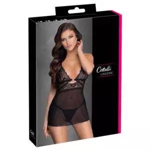 Blonde Babydoll med G-streng