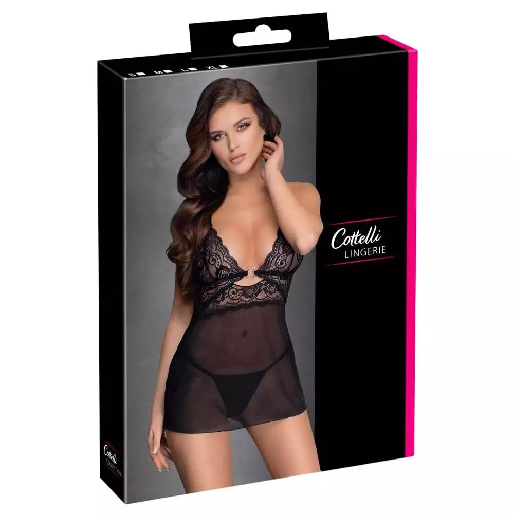 Blonde Babydoll med G-strengXL