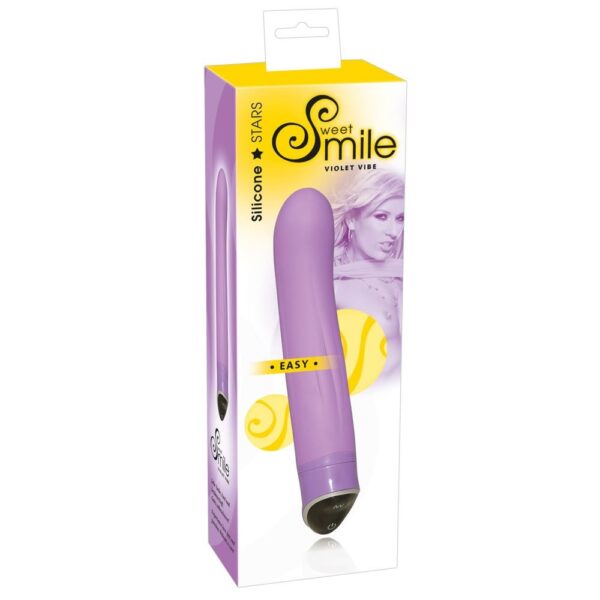 Sweet Smile Easy Silikone VibratorViolet