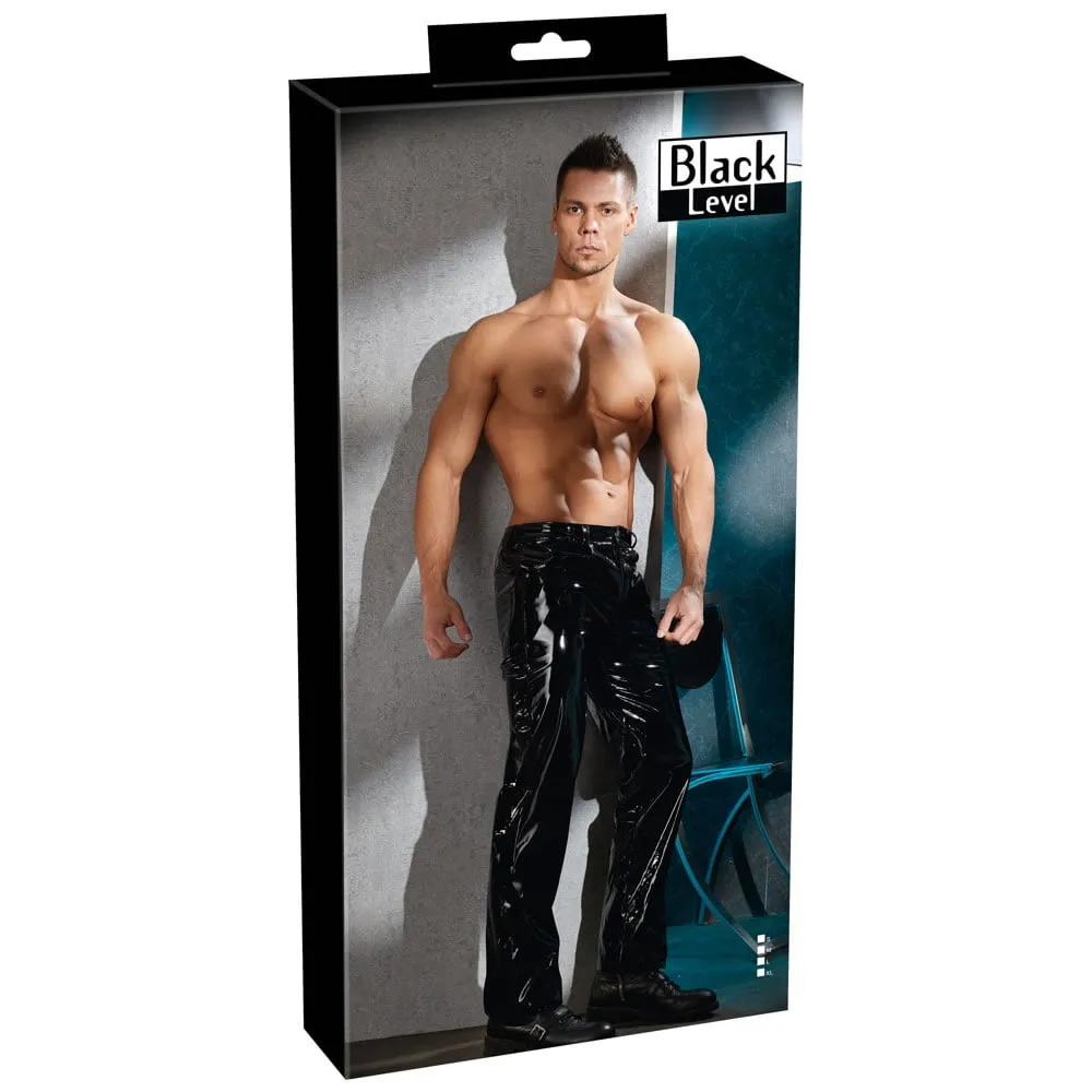 Herre Lakbukser i SortXL