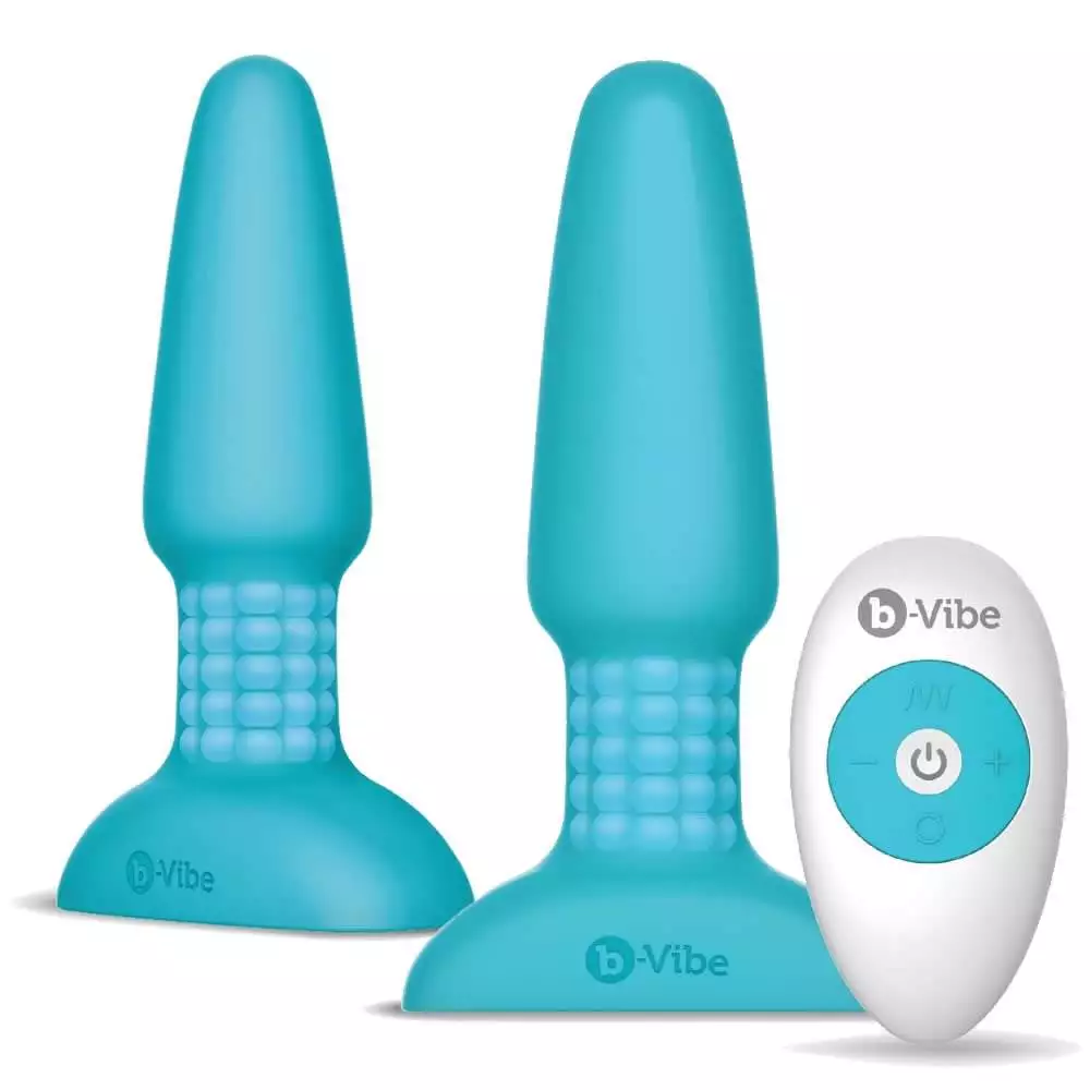 B-Vibe Rimming Anal Plug med Fjernbetjening - Billede 5