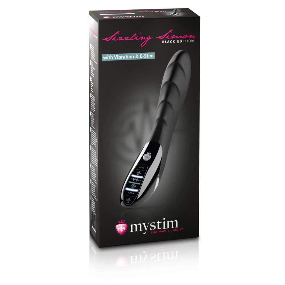 Mystim Sizzling Simon Pirrestrøm VibratorSort