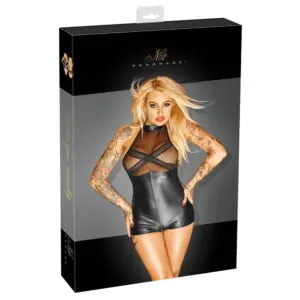 Noir Exclusive body med gennemsigtig top