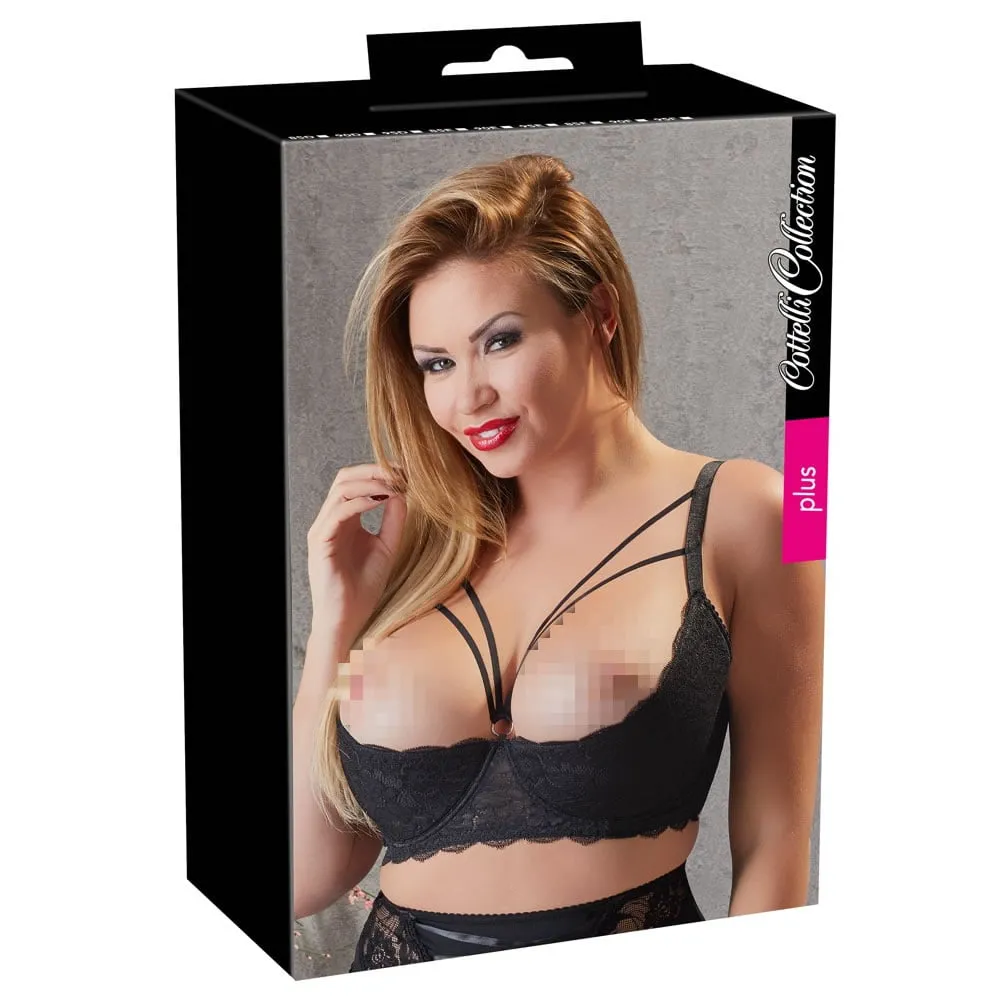 Plus Size 1/4 Cage BH i Sort95F