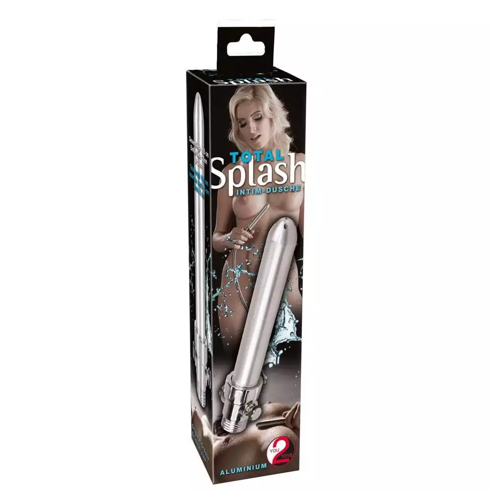 Intim & Anal Bruser Total Splash i AluminiumAlufarvet
