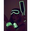Fetish Bondage Sæt - Glow in The Dark