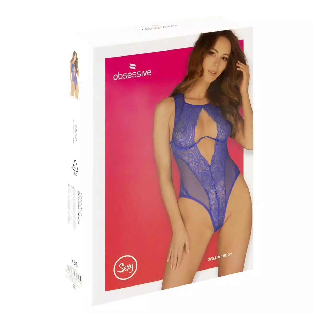 Obsessive Giselia Blonde Body i BlåM/L