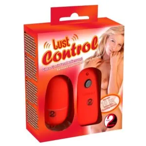Lust Control Red Trådløs Vibrator Æg