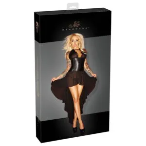 Noir Exclusive Wetlook Korset Kjole