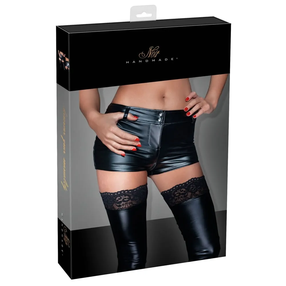 Noir Handmade Hotpants i WetlookXL