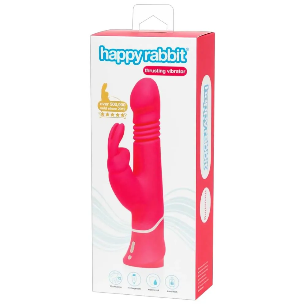 Happy Rabbit Vibrator med Stød og VibrationerPink
