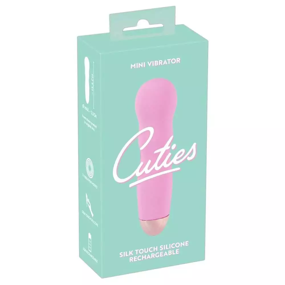 Cuties Mini Rose - Silikone VibratorPink