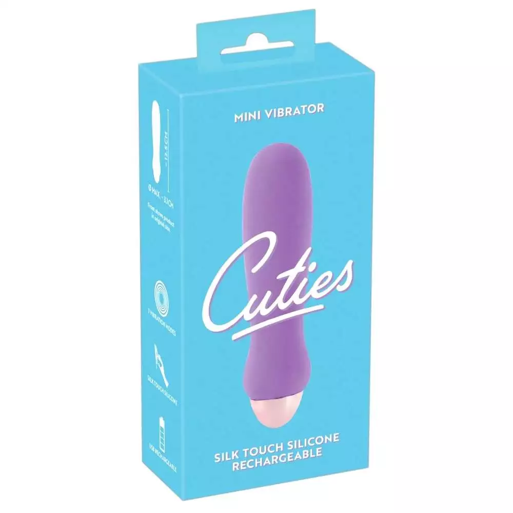 Cuties Mini Purple - Silikone VibratorLilla