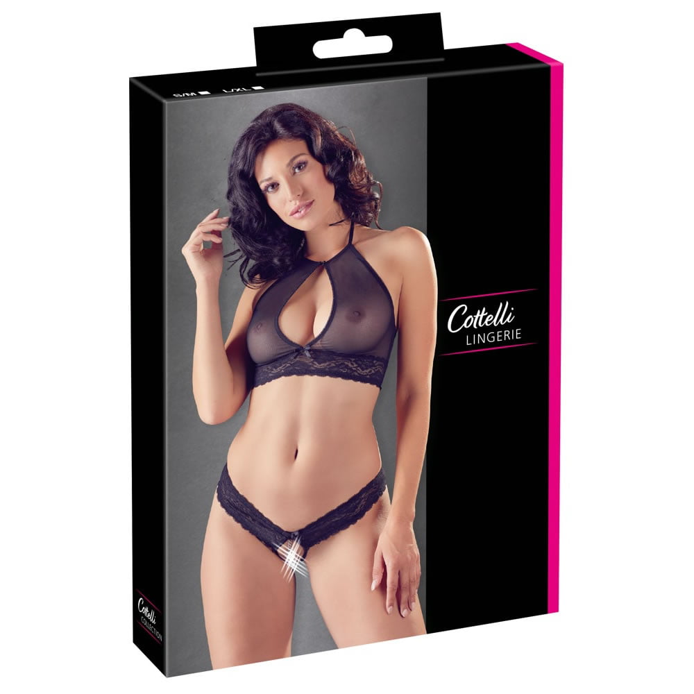 Bralette BH og Trusser med KædeL/XL