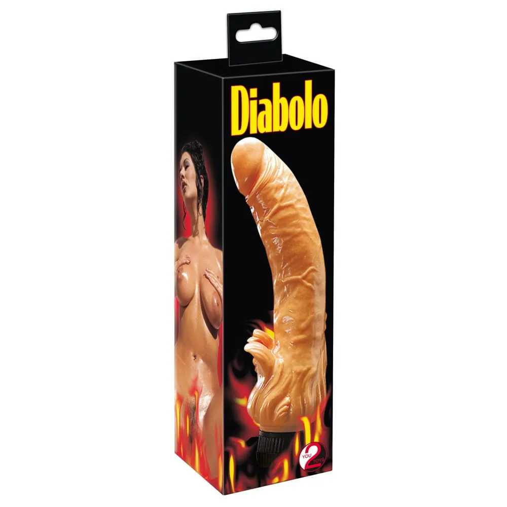 Diabolo Dildo VibratorHudfarve