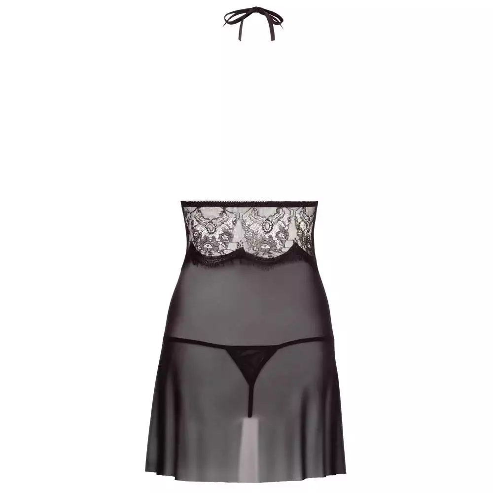 Blonde Negligé med Kimono og G-streng - Billede 8