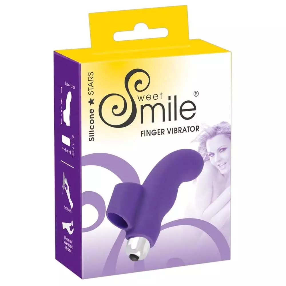 Sweet Smile Finger VibratorLilla