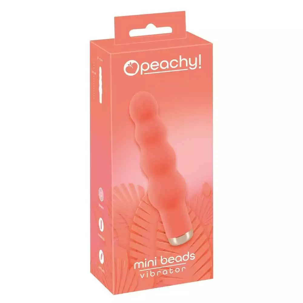 Peachy Mini Beads VibratorOrange