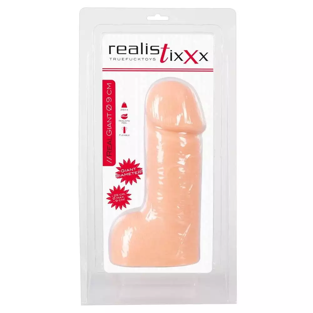 Realistixxx Real Giant XL DildoHud lys