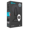 B-Vibe Rimming Anal Plug med FjernbetjeningSort
