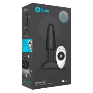 B-Vibe Rimming Anal Plug med Fjernbetjening
