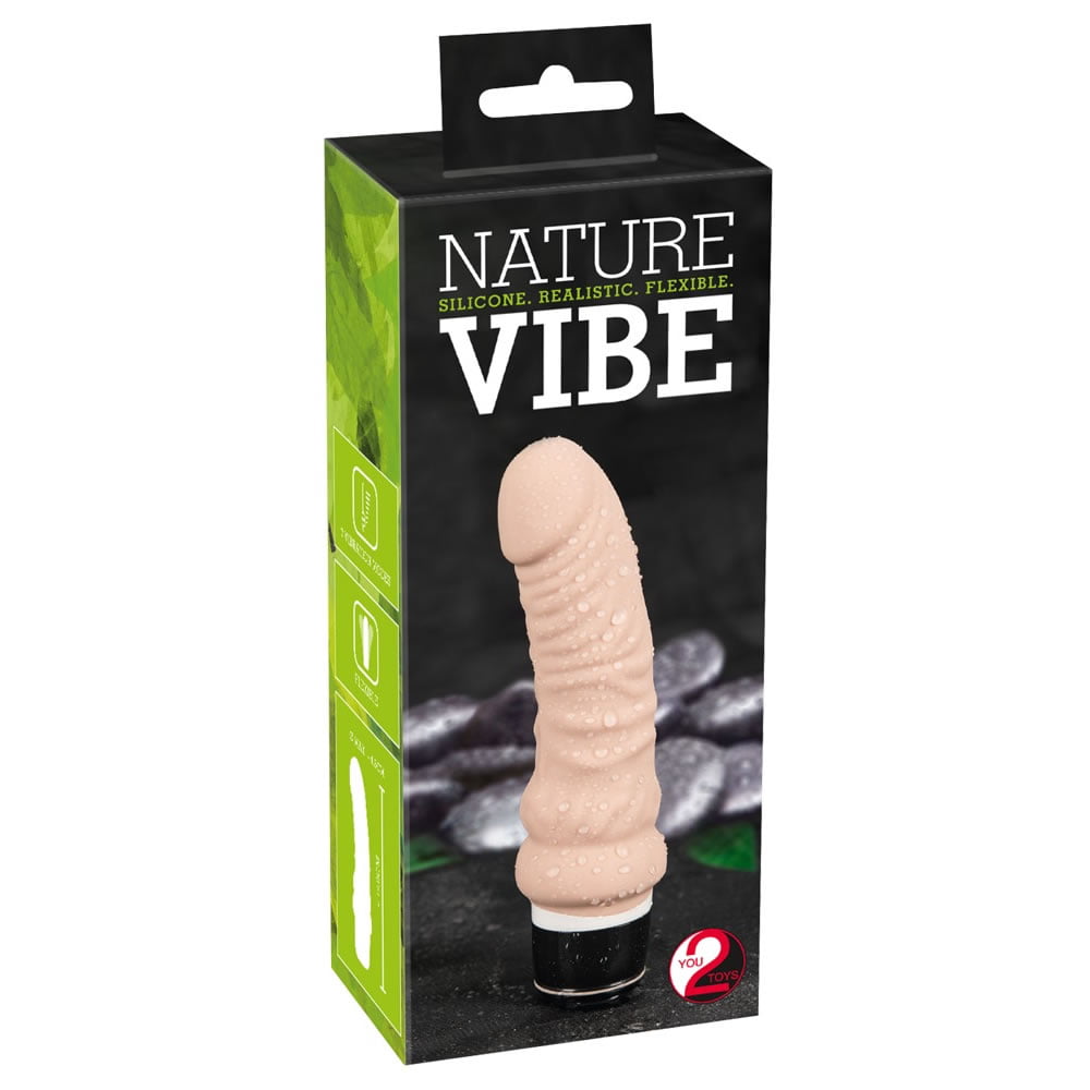 Nature Vibe Silikone VibratorHudfarve