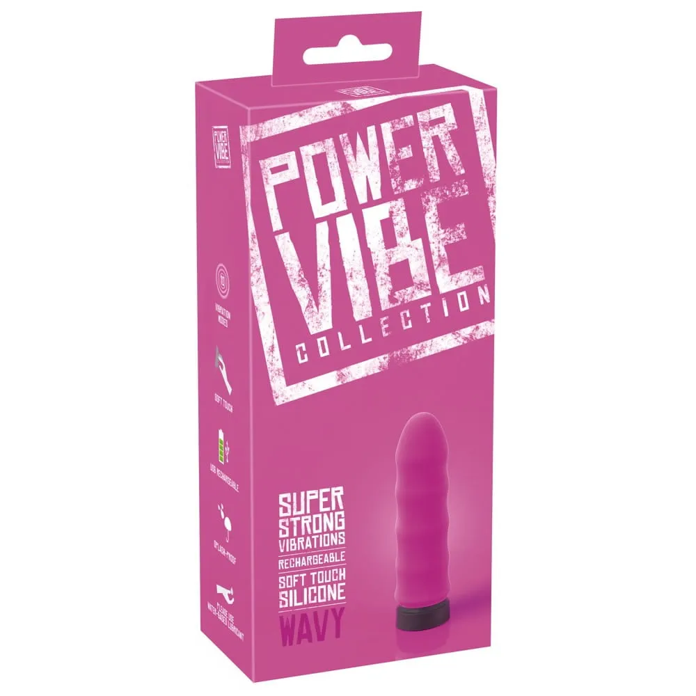 Vibrator Power Vibe WavyPink