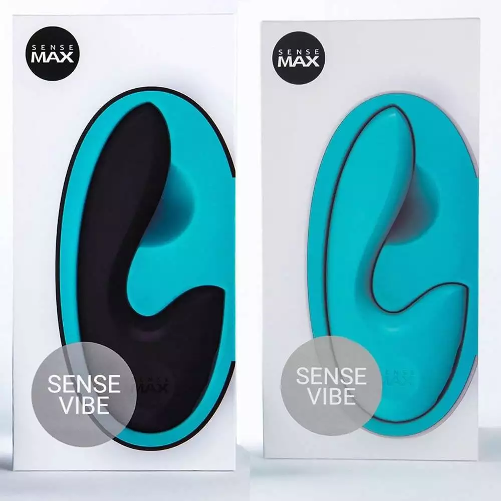 SenseMax Sense Vibe G-Punkt & P-Punkt VibratorTurkis