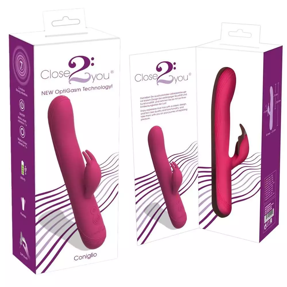 Rabbit Vibrator Coniglio af SilikonePink