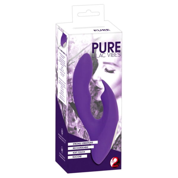 Pure Lilac Vibes Dual Rabbit VibratorLilla