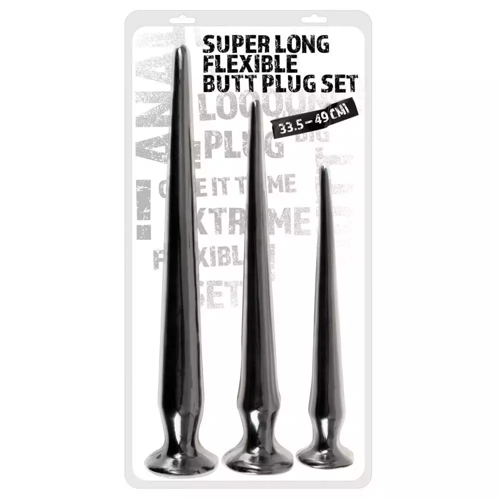 Super Long Anal Plug SætSort