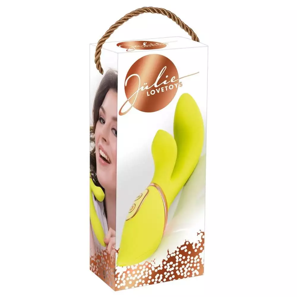 Jülie Rabbit Vibrator med G-punkt SpidsLysegrøn