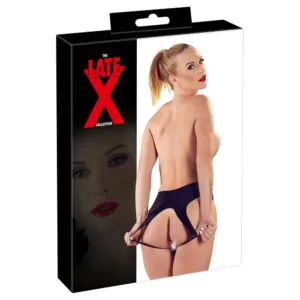 Latex trusse med Åbent Skridt