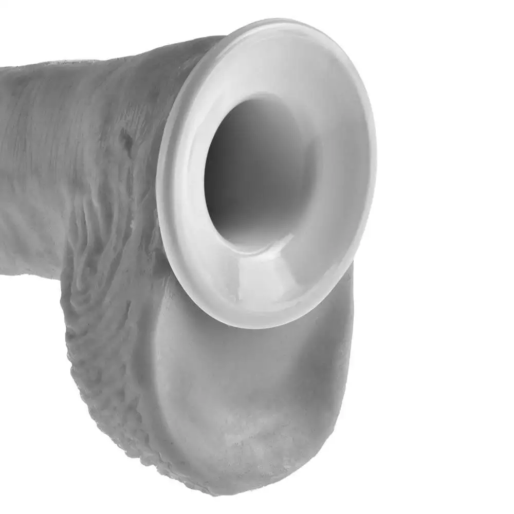 King Cock Strap-On Dildo og Penis Sleeve med Realistisk Look - Billede 10